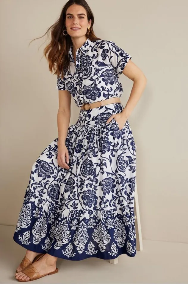 Women Gia Maxi Skirt Fiji Floral Soft Surroundings Skirts Women Gia Maxi Skirt Fiji Floral Soft Surroundings Skirts