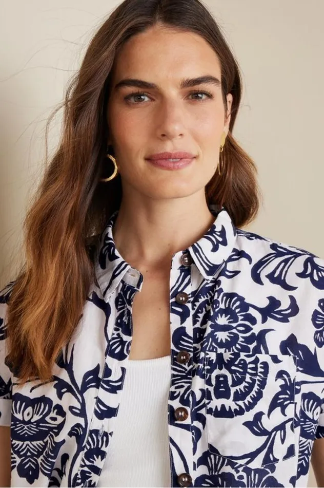 Women Gia Top Fiji Floral Soft Surroundings Tops Women Gia Top Fiji Floral Soft Surroundings Tops