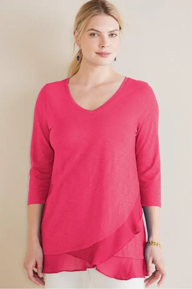 Women Grace Top Ivory Pearl Soft Surroundings Tops Women Grace Top Ivory Pearl Soft Surroundings Tops