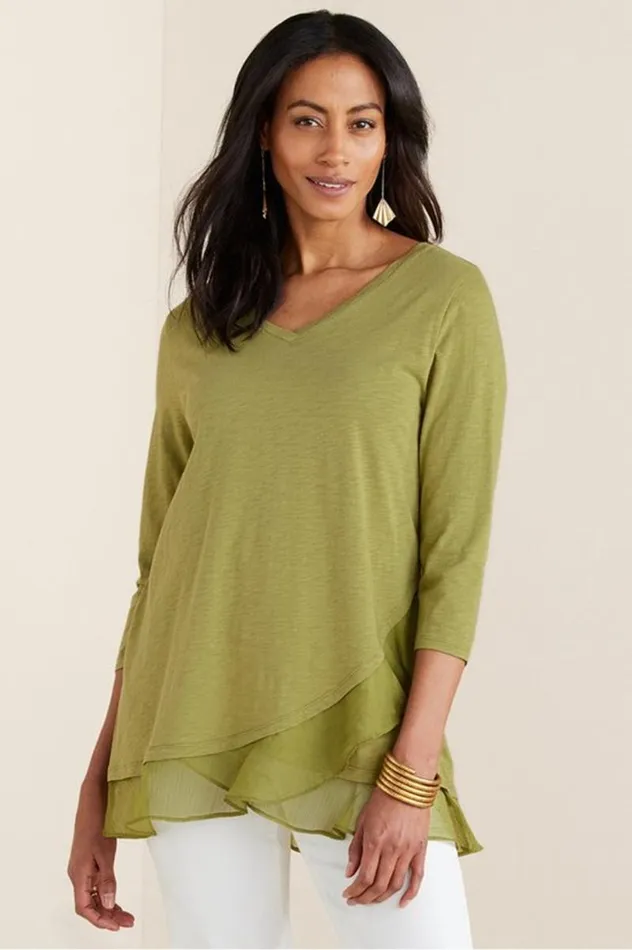 Women Grace Top Ivory Pearl Soft Surroundings Tops Women Grace Top Ivory Pearl Soft Surroundings Tops