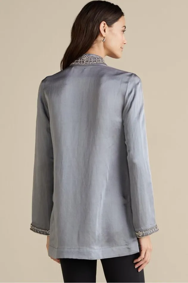 Women Icon Colette Tunic Moroccan Embellishment Soft Surroundings Tops Women Icon Colette Tunic Moroccan Embellishment Soft Surroundings Tops