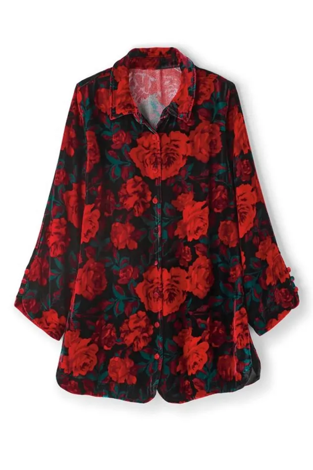 Women Icon Silk Velvet Poets Tunic Shirt Chalet Lace Wine Soft Surroundings Tops Women Icon Silk Velvet Poets Tunic Shirt Chalet Lace Wine Soft Surroundings Tops