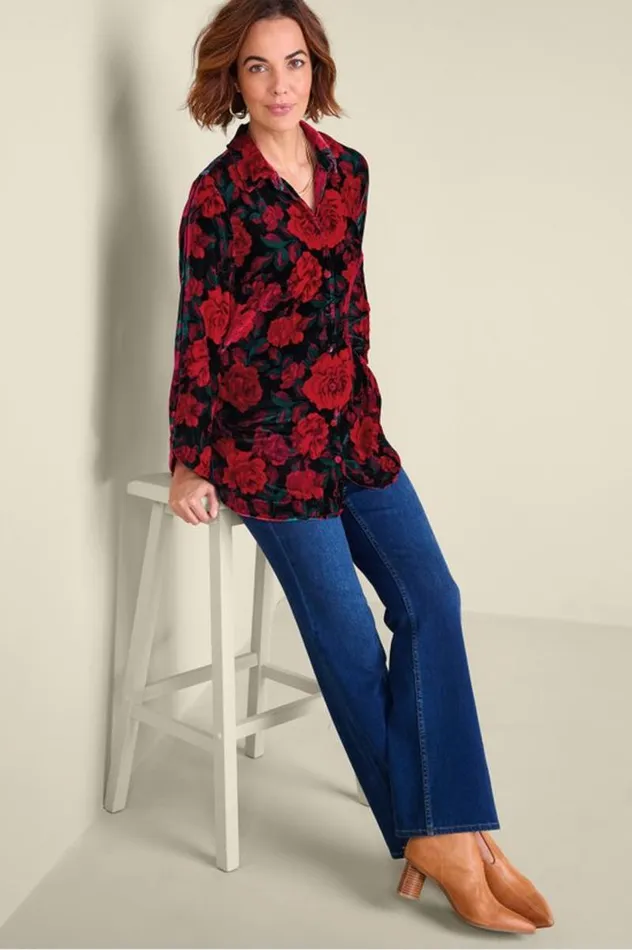 Women Icon Silk Velvet Poets Tunic Shirt Chalet Lace Wine Soft Surroundings Tops Women Icon Silk Velvet Poets Tunic Shirt Chalet Lace Wine Soft Surroundings Tops