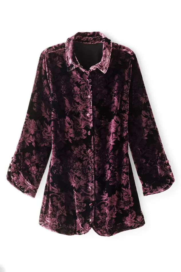 Women Icon Silk Velvet Poets Tunic Shirt Chalet Lace Wine Soft Surroundings Tops Women Icon Silk Velvet Poets Tunic Shirt Chalet Lace Wine Soft Surroundings Tops