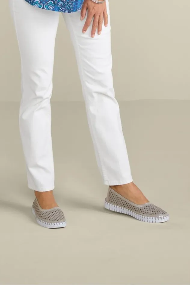 Women Ilse Jacobsen Tulip Flats Black Soft Surroundings Shoes