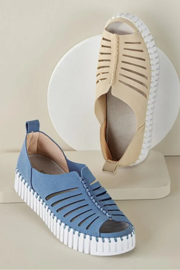 Women Ilse Jacobsen Tulip Open Sneaker Light Regatta Soft Surroundings Shoes