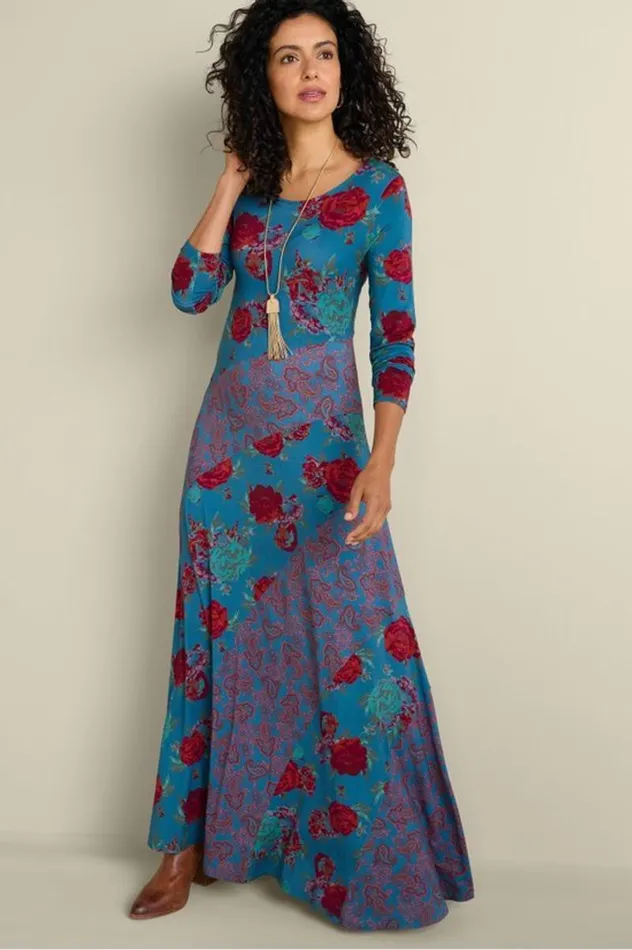 Women Ismerelda Dress Trieste Deep Atlantic Soft Surroundings Dresses