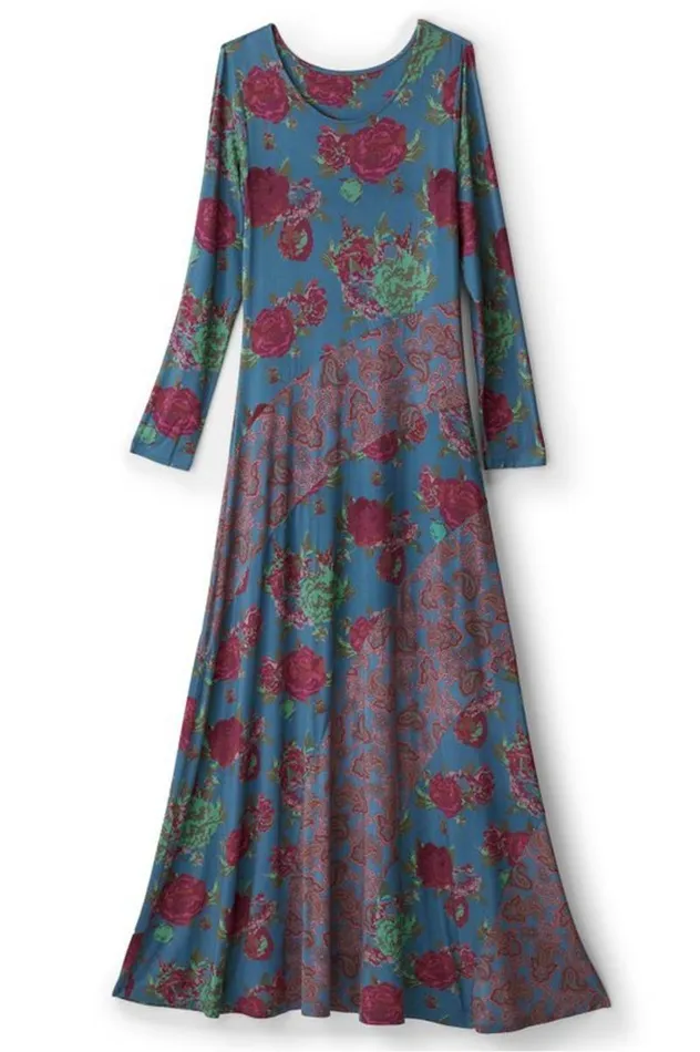 Women Ismerelda Dress Trieste Deep Atlantic Soft Surroundings Dresses Women Ismerelda Dress Trieste Deep Atlantic Soft Surroundings Dresses