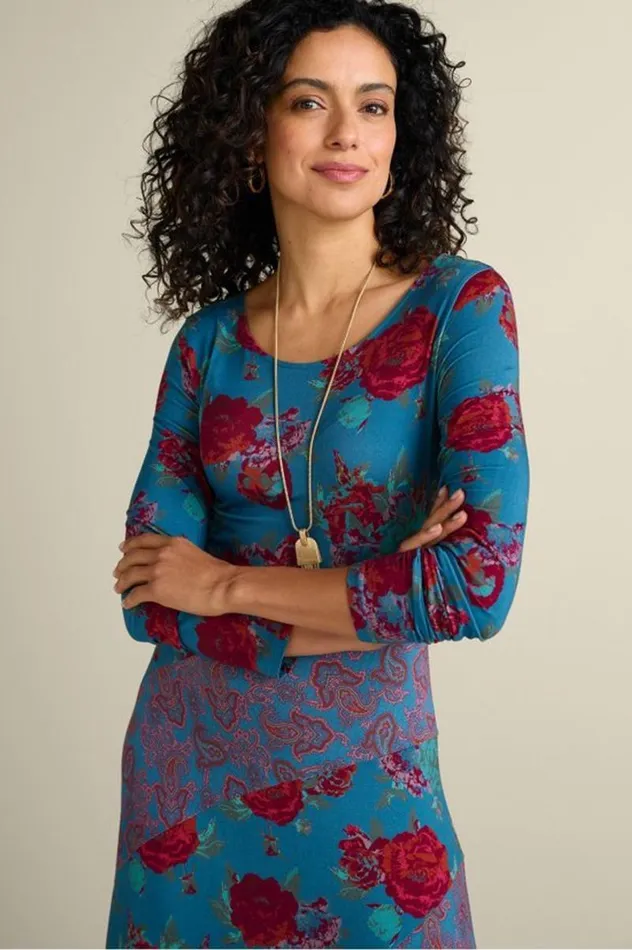 Women Ismerelda Dress Trieste Deep Atlantic Soft Surroundings Dresses Women Ismerelda Dress Trieste Deep Atlantic Soft Surroundings Dresses