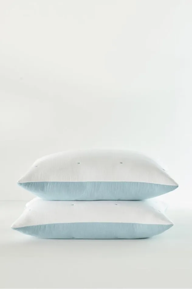 Women Ivy May Reversible Gauze Sham Indigowhite Soft Surroundings Bedding Women Ivy May Reversible Gauze Sham Indigowhite Soft Surroundings Bedding
