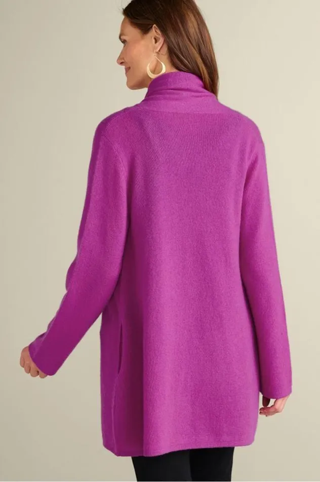 Women Izzy Cashmere Long Cardigan Bluing Soft Surroundings Tops Women Izzy Cashmere Long Cardigan Bluing Soft Surroundings Tops