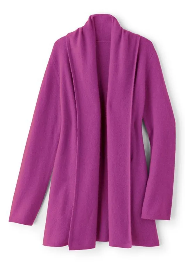 Women Izzy Cashmere Long Cardigan Bluing Soft Surroundings Tops Women Izzy Cashmere Long Cardigan Bluing Soft Surroundings Tops
