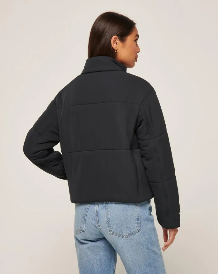 Women Jackets TravisMathew MONT BLANC PUFFER Black