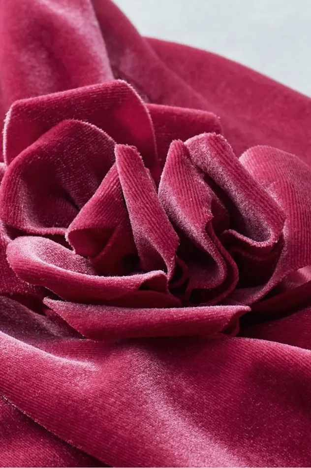Women Jeanna Rosette Velvet Top Granita Soft Surroundings Tops Women Jeanna Rosette Velvet Top Granita Soft Surroundings Tops