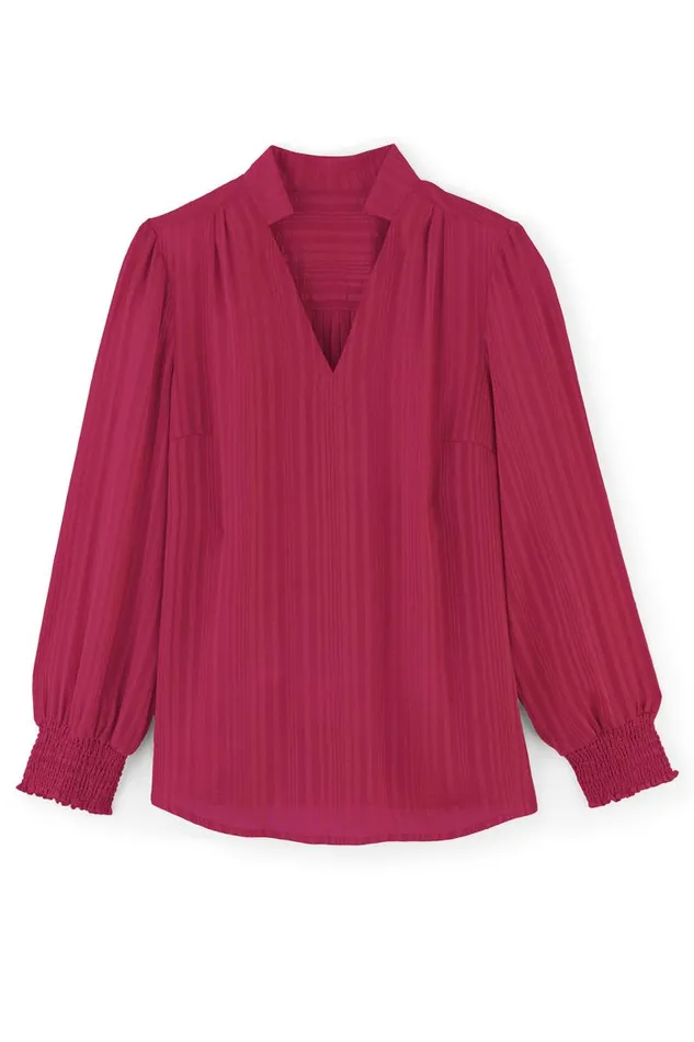 Women Jocelyn Top Sangria Soft Surroundings Tops Women Jocelyn Top Sangria Soft Surroundings Tops