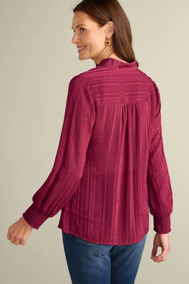 Women Jocelyn Top Sangria Soft Surroundings Tops Women Jocelyn Top Sangria Soft Surroundings Tops