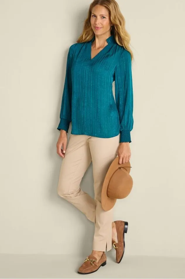Women Jocelyn Top Sangria Soft Surroundings Tops Women Jocelyn Top Sangria Soft Surroundings Tops
