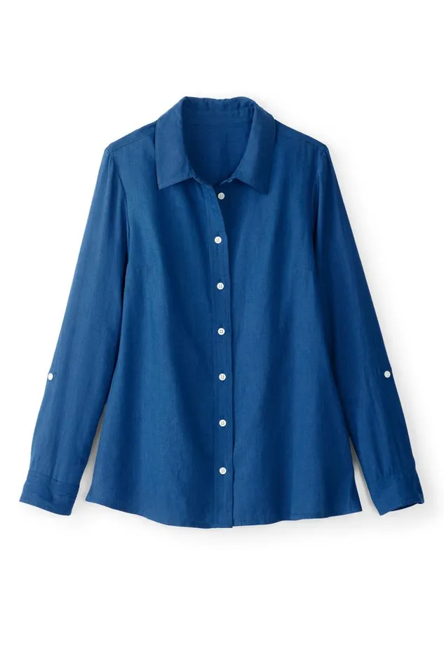 Women Jordan Linen Blend Shirt White Soft Surroundings Tops Women Jordan Linen Blend Shirt White Soft Surroundings Tops