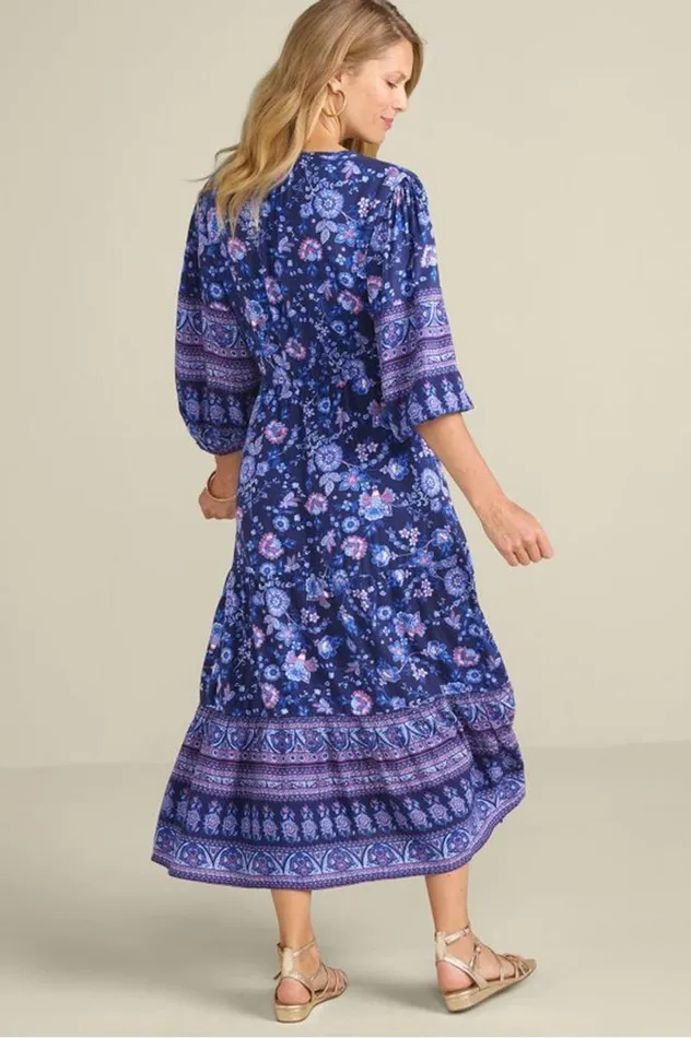 Women Jordana Midi Dress Sienna Floral Soft Surroundings Dresses Women Jordana Midi Dress Sienna Floral Soft Surroundings Dresses