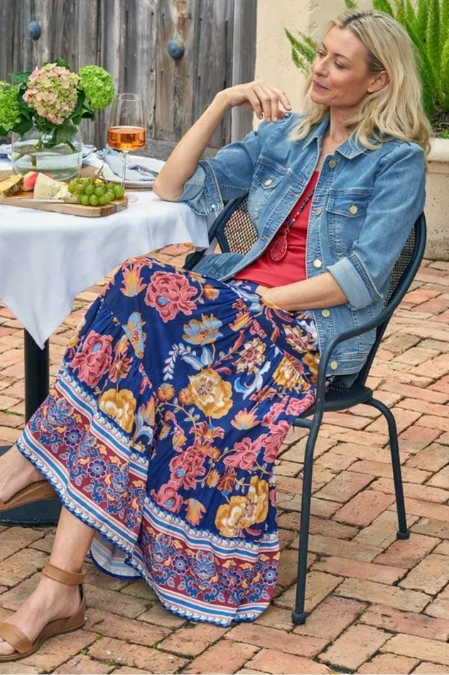 Women Kara Skirt Harvest Scarf Soft Surroundings Skirts Women Kara Skirt Harvest Scarf Soft Surroundings Skirts