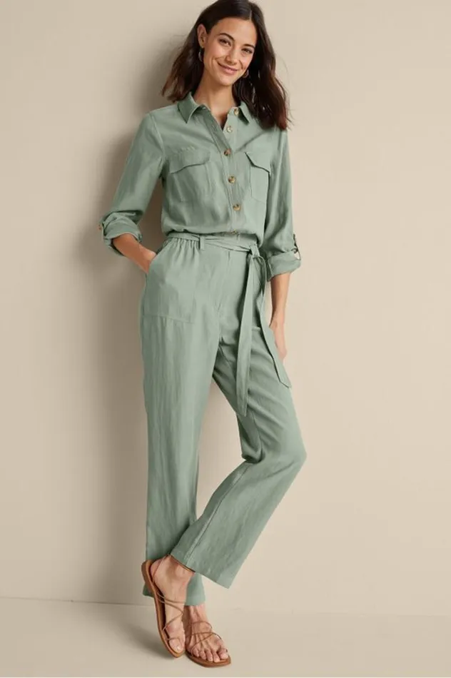 Women Kerry Jumpsuit Light Chambray Soft Surroundings Dresses Women Kerry Jumpsuit Light Chambray Soft Surroundings Dresses