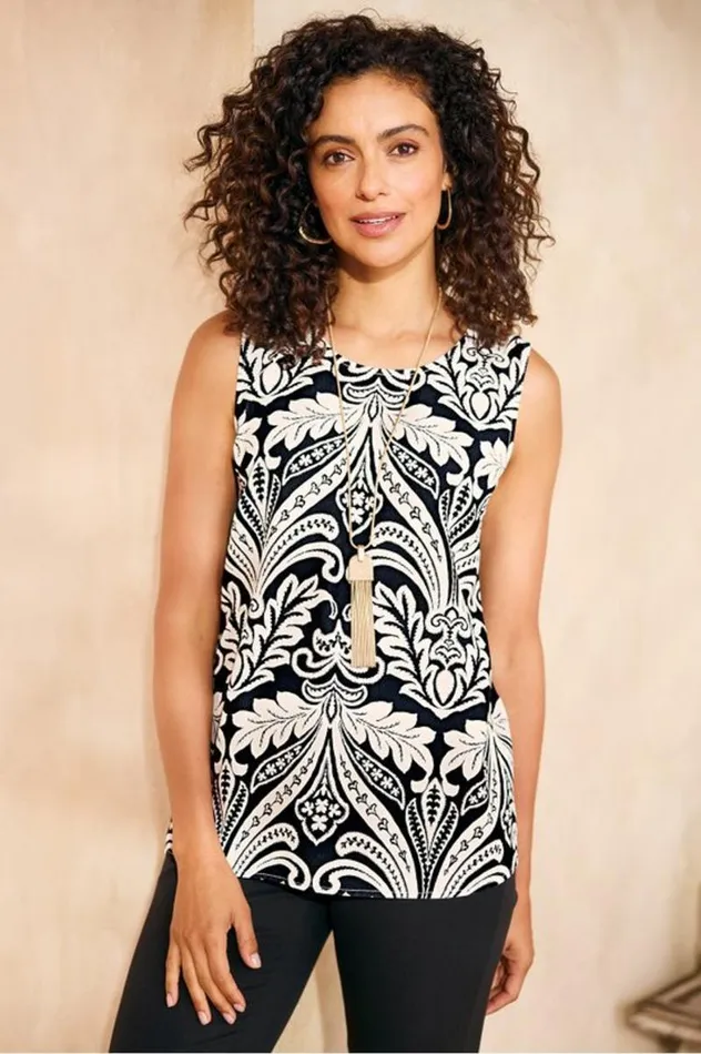 Women Korva Tank Cabana Scarf Neutral Soft Surroundings Tops Women Korva Tank Cabana Scarf Neutral Soft Surroundings Tops