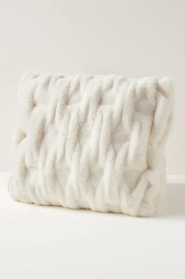 Women La Parisienne Faux Fur Pillow Snow Leopard Soft Surroundings Bedding Women La Parisienne Faux Fur Pillow Snow Leopard Soft Surroundings Bedding