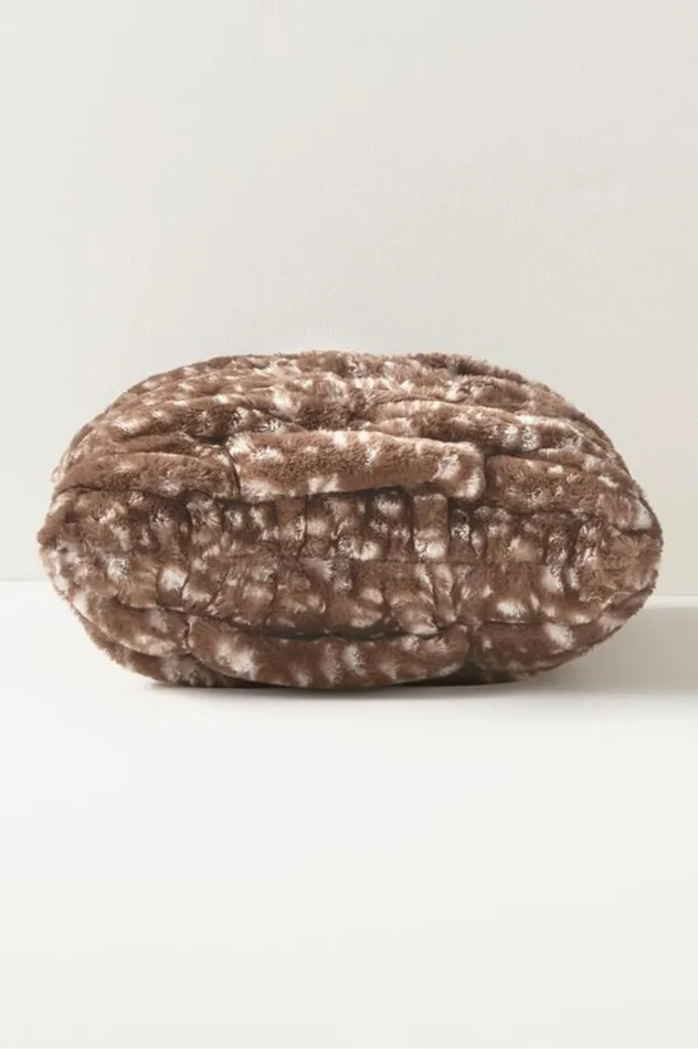 Women La Parisienne Faux Fur Pillow Snow Leopard Soft Surroundings Bedding Women La Parisienne Faux Fur Pillow Snow Leopard Soft Surroundings Bedding