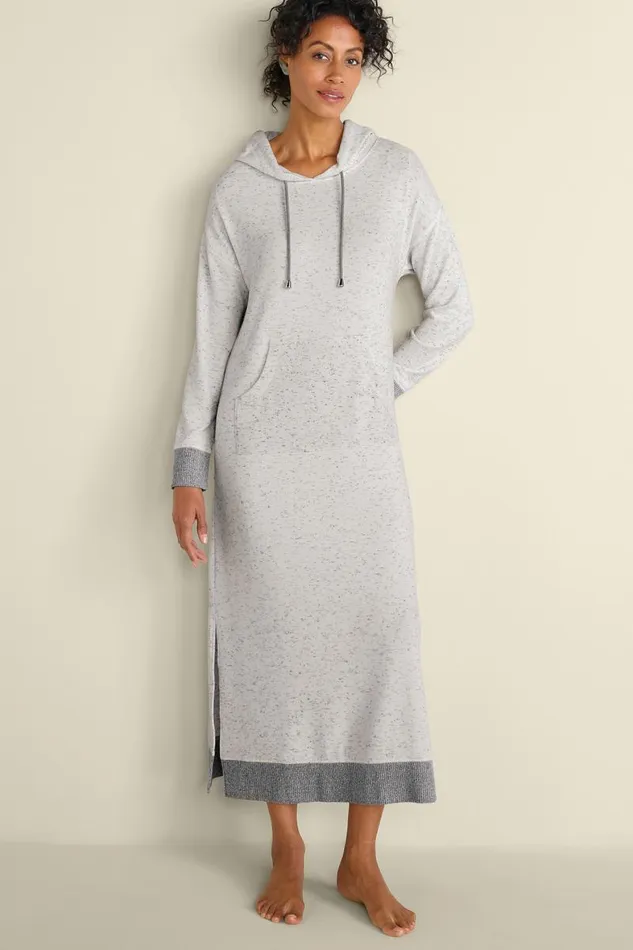 Women Lazy Day Lounge Dress Whitegrey Soft Surroundings Dresses