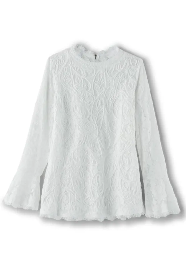 Women Lilith Lace Top White Soft Surroundings Tops Women Lilith Lace Top White Soft Surroundings Tops