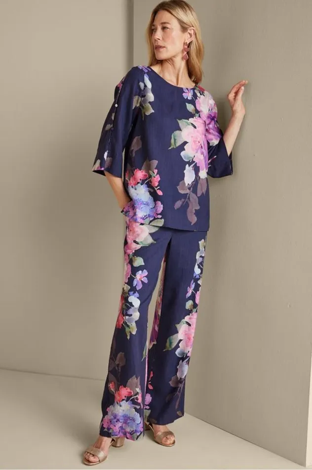 Women Lizette Top Marseille Floral Exploded Soft Surroundings Tops Women Lizette Top Marseille Floral Exploded Soft Surroundings Tops