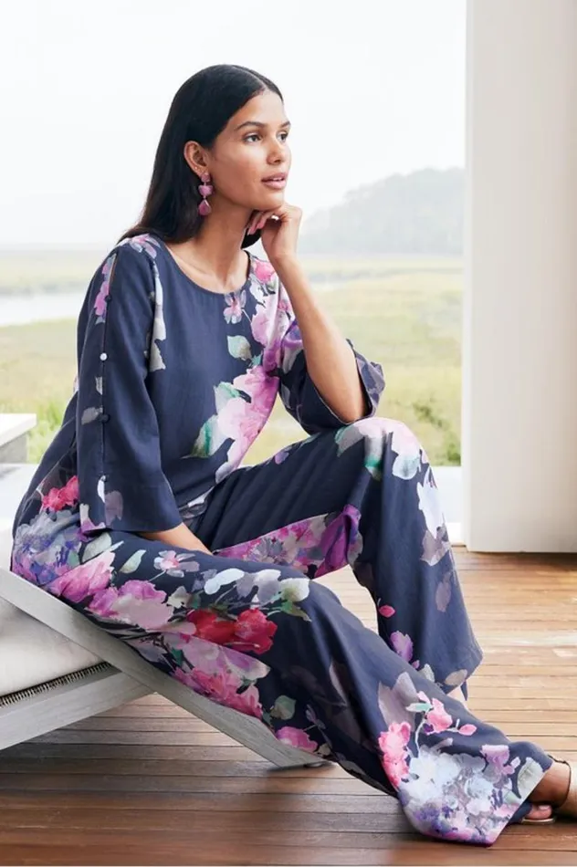 Women Lizette Top Marseille Floral Exploded Soft Surroundings Tops Women Lizette Top Marseille Floral Exploded Soft Surroundings Tops