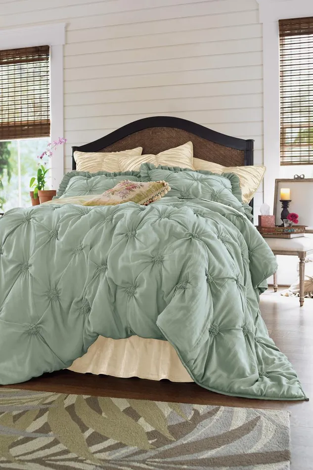 Women Lombardi Smocked Bed Sham I Natural Soft Surroundings Bedding Women Lombardi Smocked Bed Sham I Natural Soft Surroundings Bedding