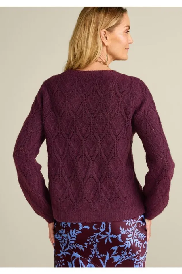 Women Lyric Sweater Potent Purple Soft Surroundings Tops Women Lyric Sweater Potent Purple Soft Surroundings Tops