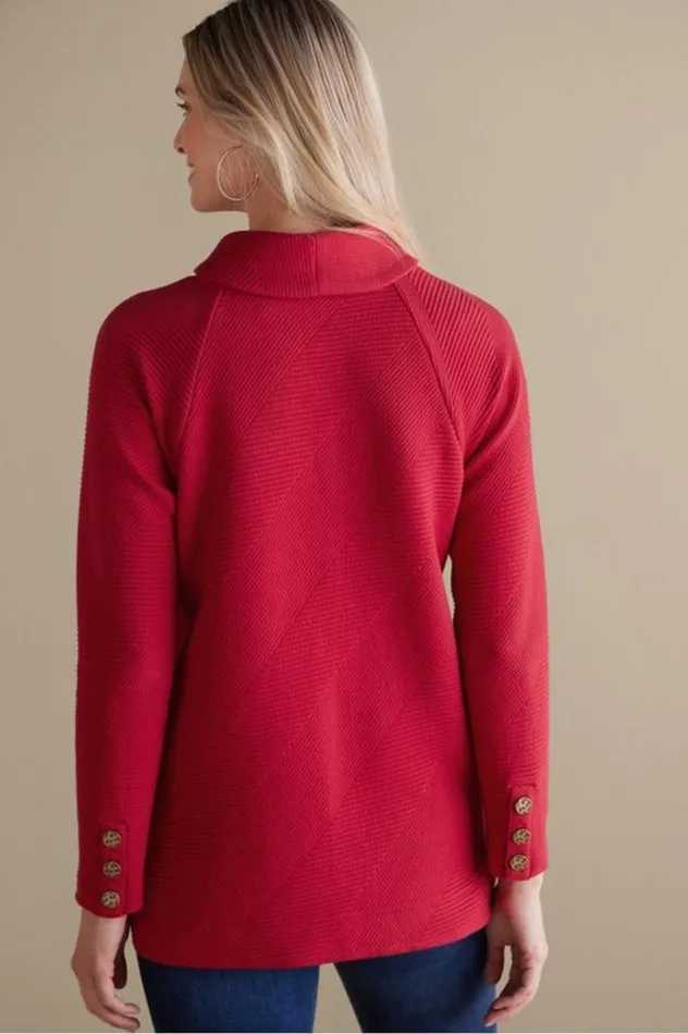 Women Macie Pullover Sangria Red Soft Surroundings Tops Women Macie Pullover Sangria Red Soft Surroundings Tops