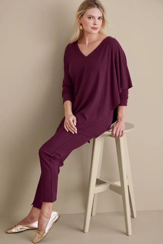 Women Madeline Tunic Black Soft Surroundings Tops Women Madeline Tunic Black Soft Surroundings Tops