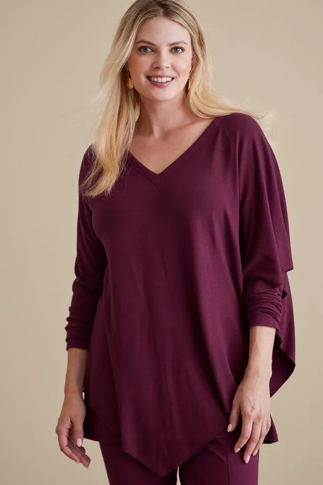 Women Madeline Tunic Black Soft Surroundings Tops Women Madeline Tunic Black Soft Surroundings Tops