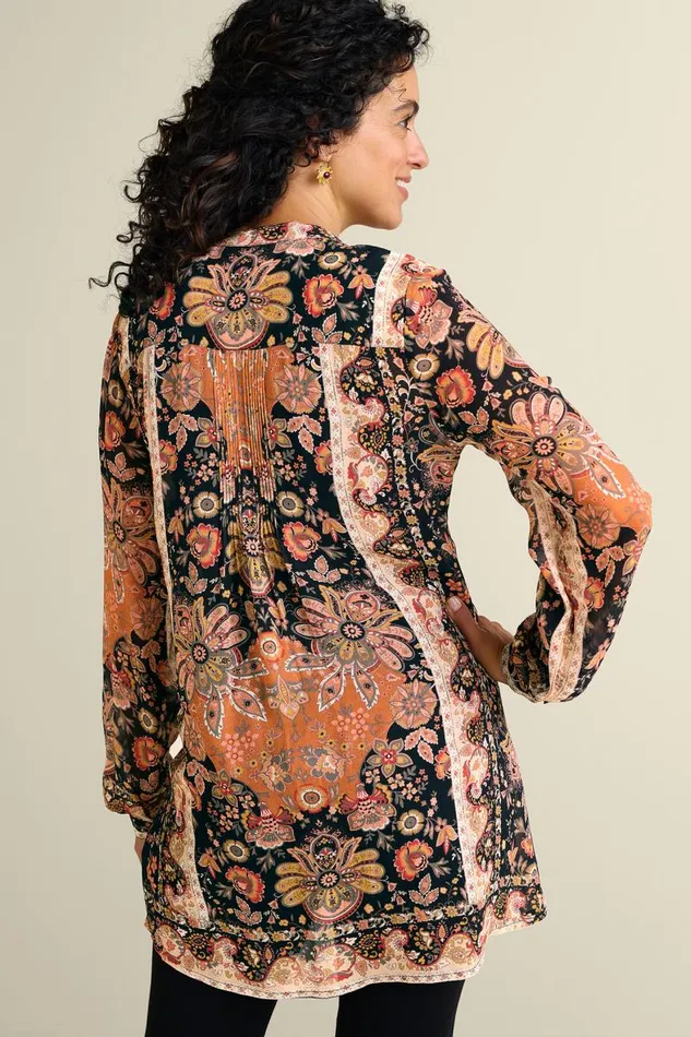Women Makara Tunic Top and Tank San Fran Scarf Black Soft Surroundings Tops Women Makara Tunic Top and Tank San Fran Scarf Black Soft Surroundings Tops