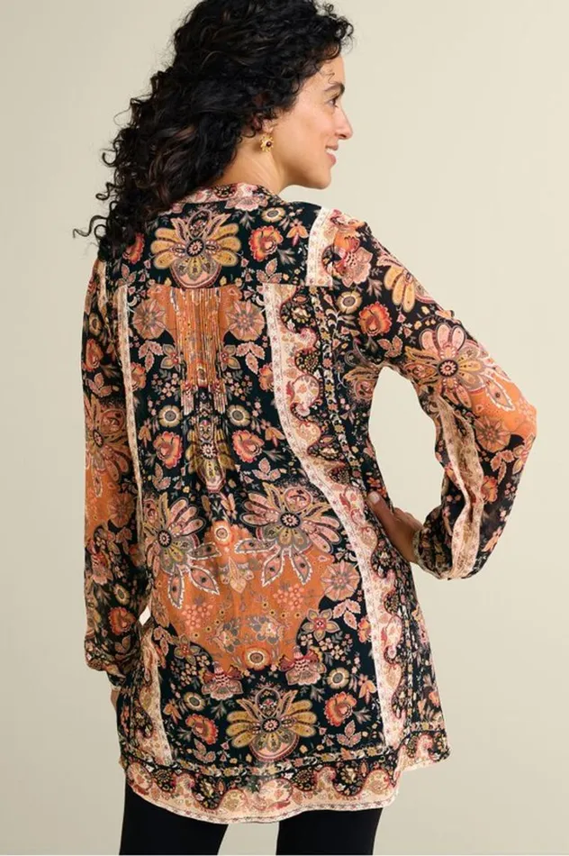 Women Makara Tunic Top and Tank San Fran Scarf Black Soft Surroundings Tops Women Makara Tunic Top and Tank San Fran Scarf Black Soft Surroundings Tops