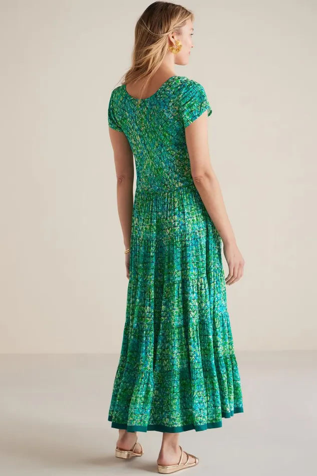 Women Mariana Dress Green Geo Batik Soft Surroundings Dresses Women Mariana Dress Green Geo Batik Soft Surroundings Dresses