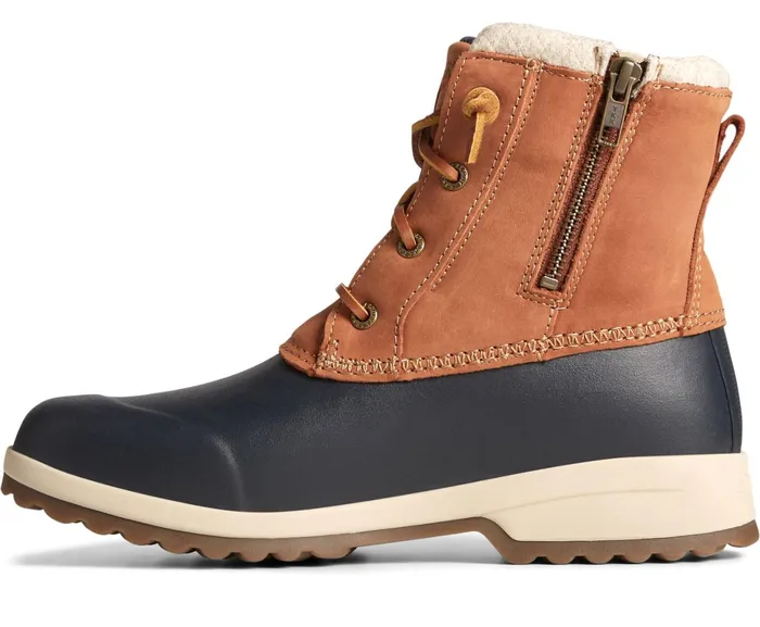 Women Maritime Repel Thinsulate Waterproof Snow Boot TanNavy Sperry Boots Women Maritime Repel Thinsulate Waterproof Snow Boot TanNavy Sperry Boots