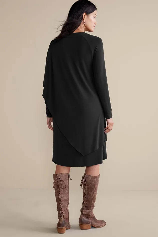 Women Marla Dress Black Soft Surroundings Dresses Women Marla Dress Black Soft Surroundings Dresses
