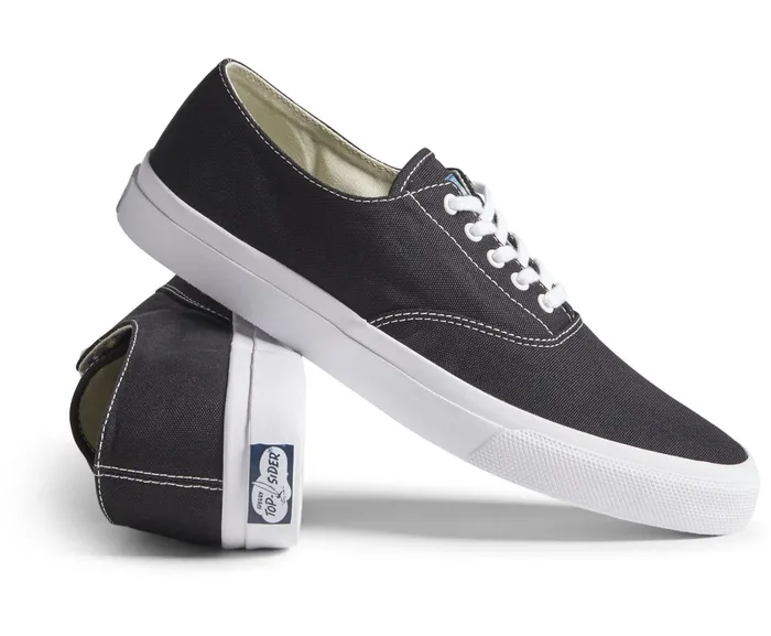 WomenMen Unisex Cloud CVO Deck Sneaker Black Sperry Sneakers