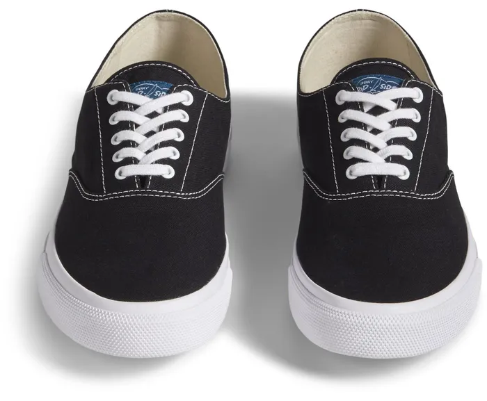 WomenMen Unisex Cloud CVO Deck Sneaker Black Sperry Sneakers
