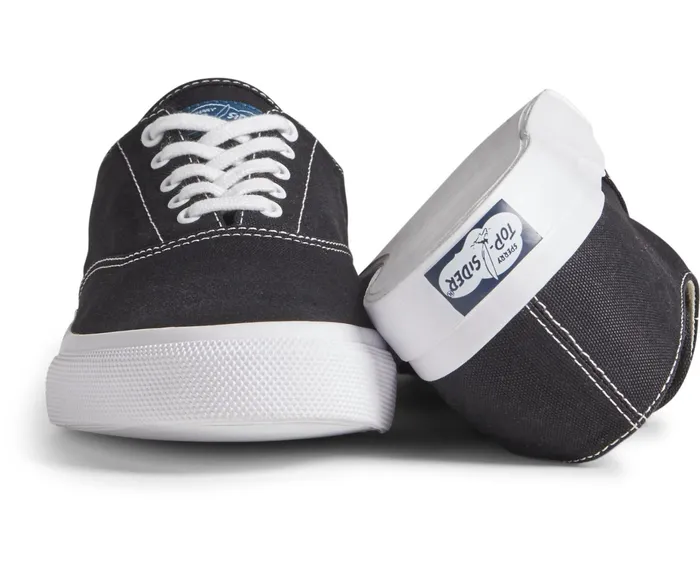 WomenMen Unisex Cloud CVO Deck Sneaker Black Sperry Sneakers