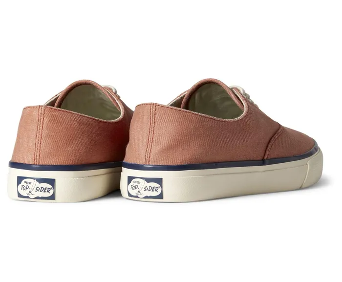 WomenMen Unisex Cloud CVO Deck Sneaker Washed Red Sperry Sneakers