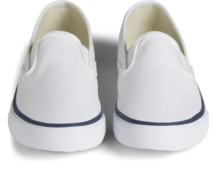 WomenMen Unisex Cloud Slip On Deck Sneaker White Sperry Sneakers