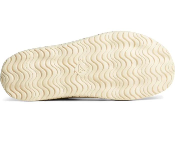 WomenMen Unisex Sperry X Pleasures Fence Float Slide Cream Sperry Sandals