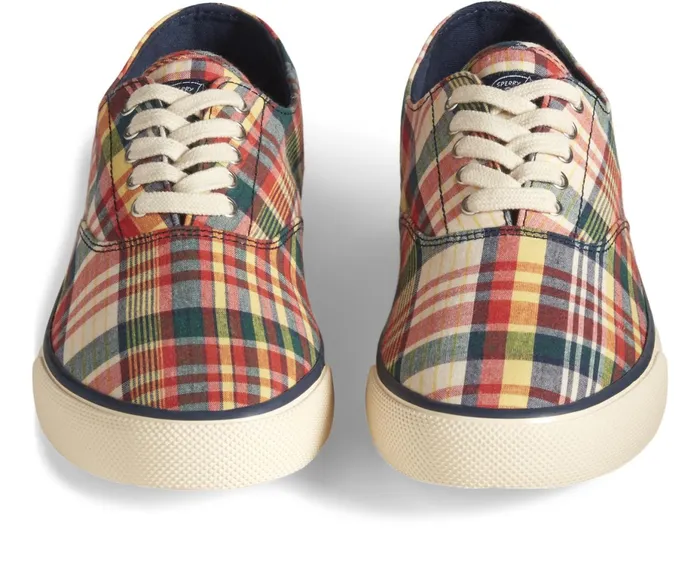 WomenMen Unisex Sperry X Rowing Blazers Cloud CVO Plaid Sneaker Blue Multi Sperry Sneakers WomenMen Unisex Sperry X Rowing Blazers Cloud CVO Plaid Sneaker Blue Multi Sperry Sneakers
