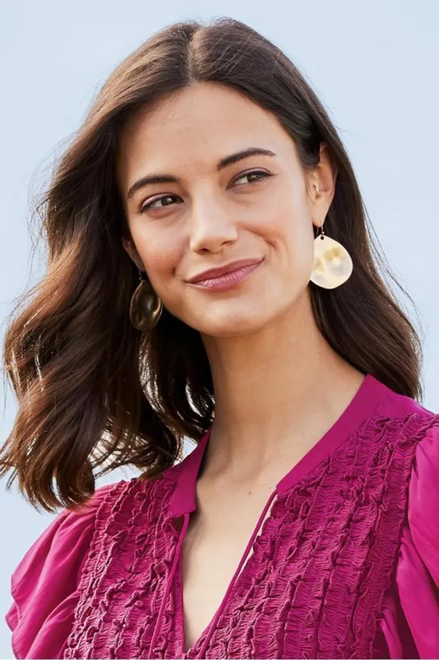 Women Meza Hammered Disc Earrings Gold Soft Surroundings Jewelry Women Meza Hammered Disc Earrings Gold Soft Surroundings Jewelry
